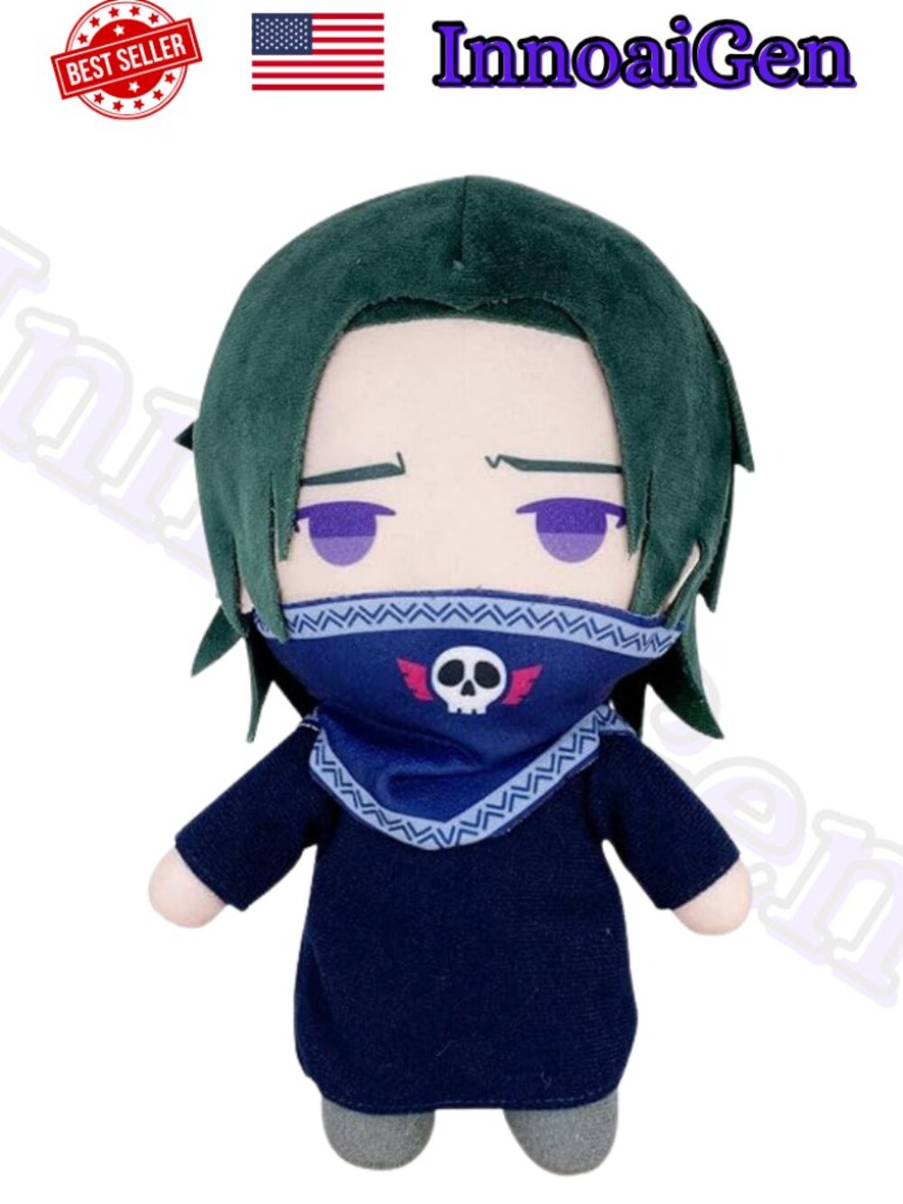 Hunter x Hunter Feitan Portor Plush Hunter x Hunter Phantom Troupe Anime Toy NEW